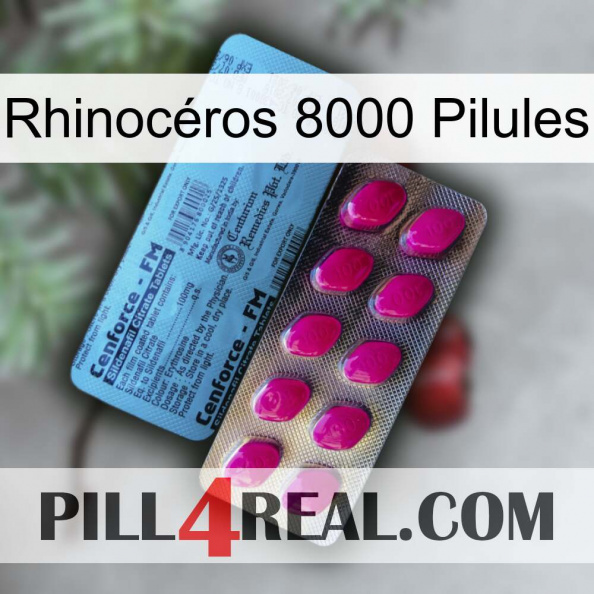 Rhinocéros 8000 Pilules 35